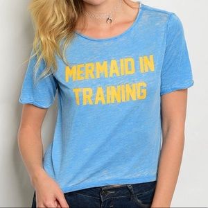 Mermaid in Training top